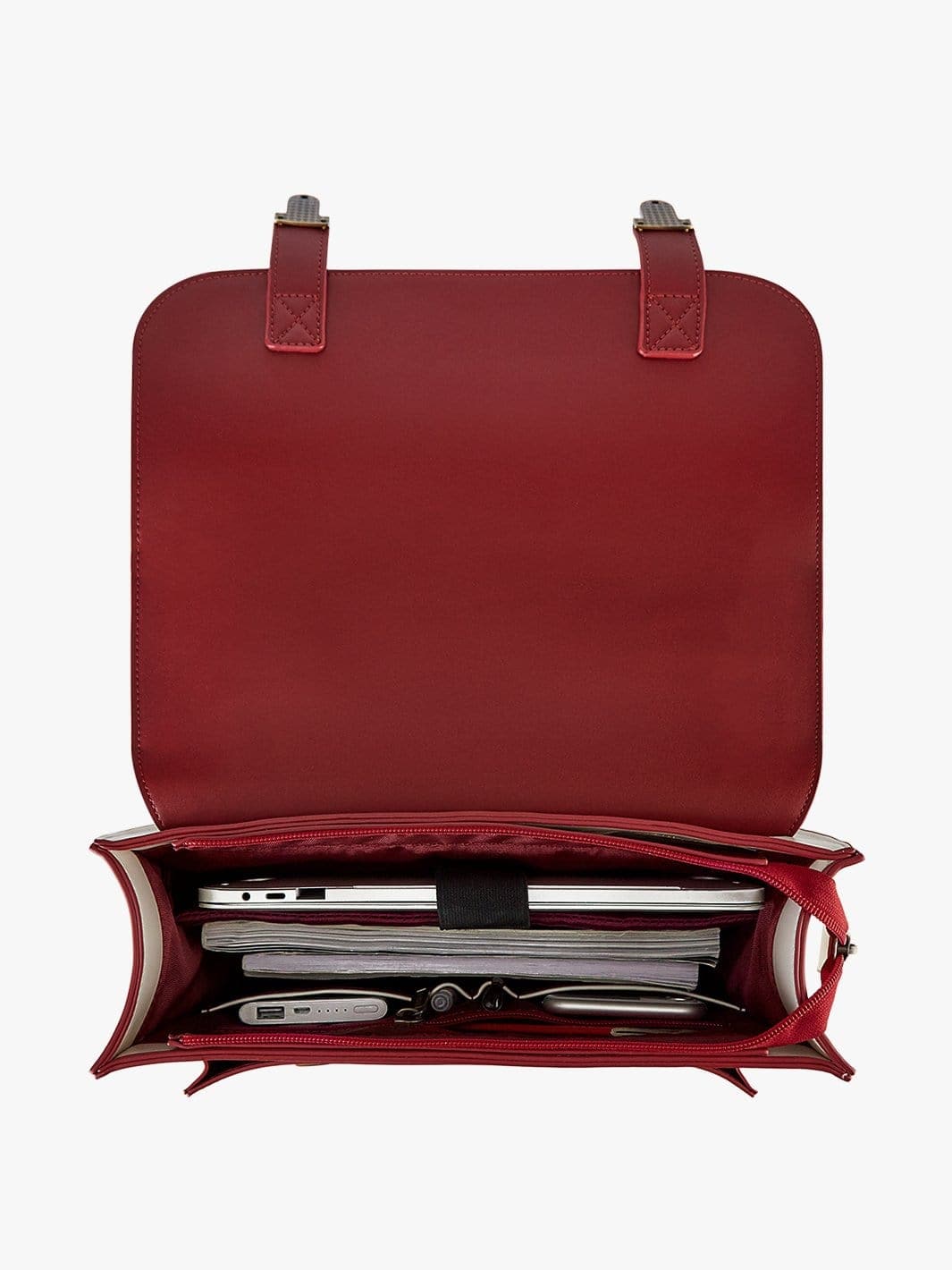Red Stripe Laptop Backpack
